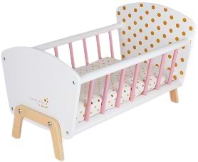 Меблі і будиночки для ляльки Janod Ліжко для ляльки (J05889)