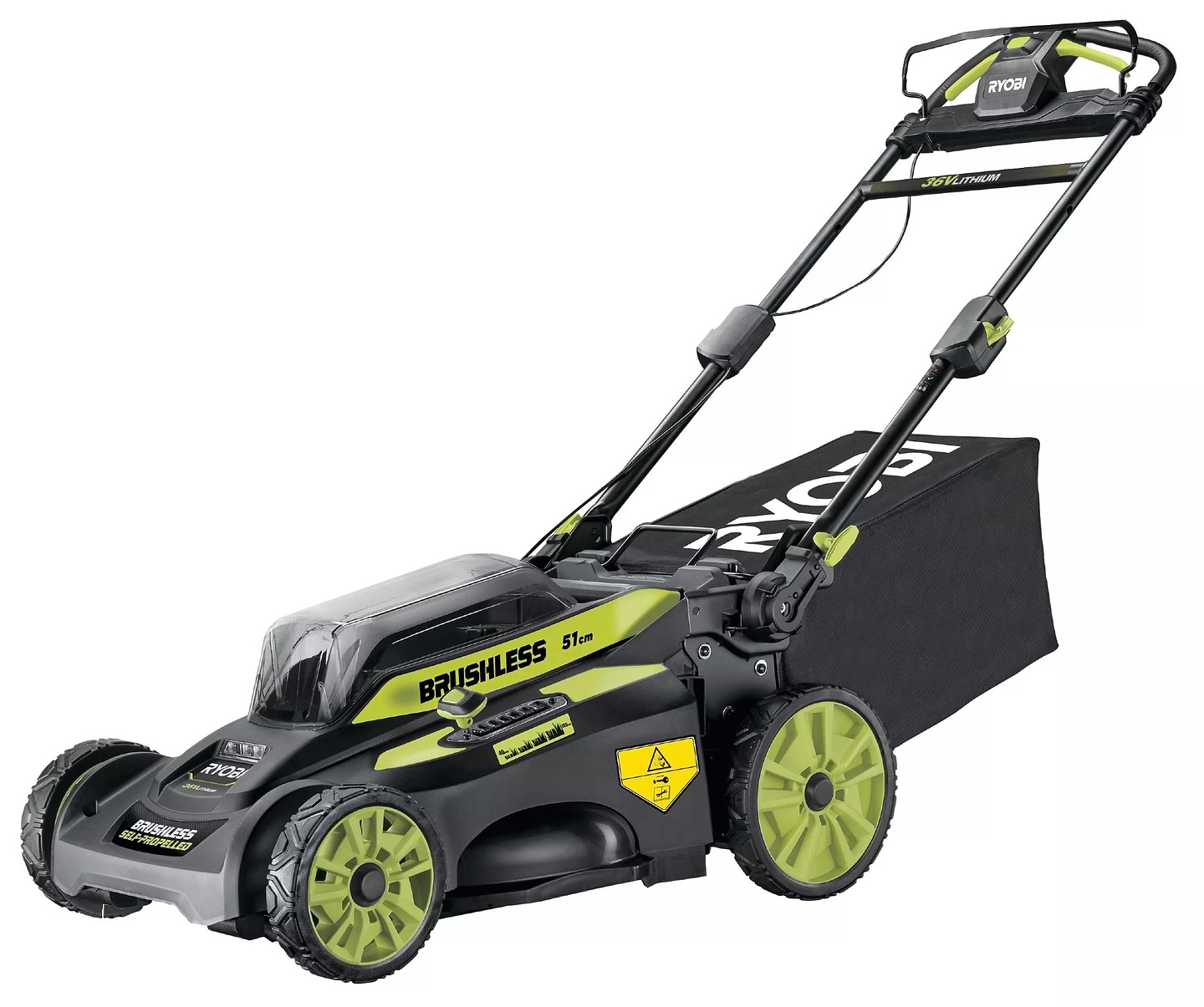 Газонокосарка акумуляторна Ryobi RY36LMX51A-160
