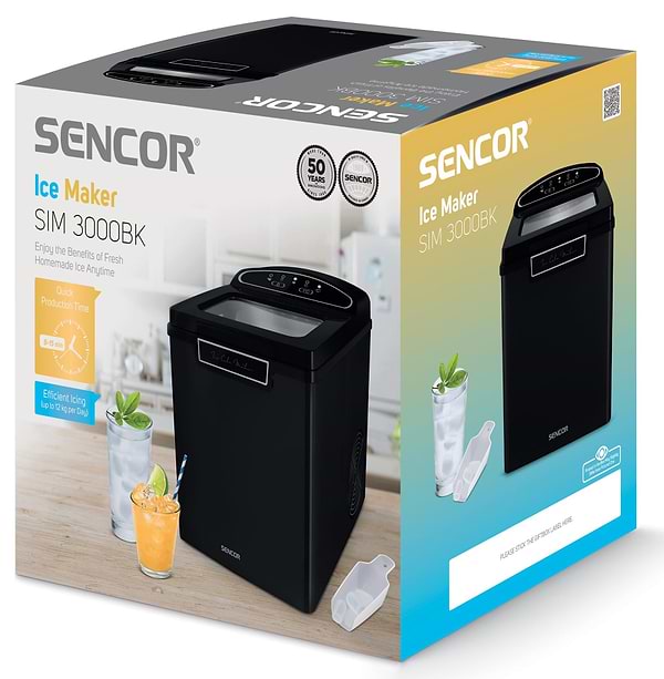 Фото - Уцінка - Льдогенератор Sencor SIM3000BK