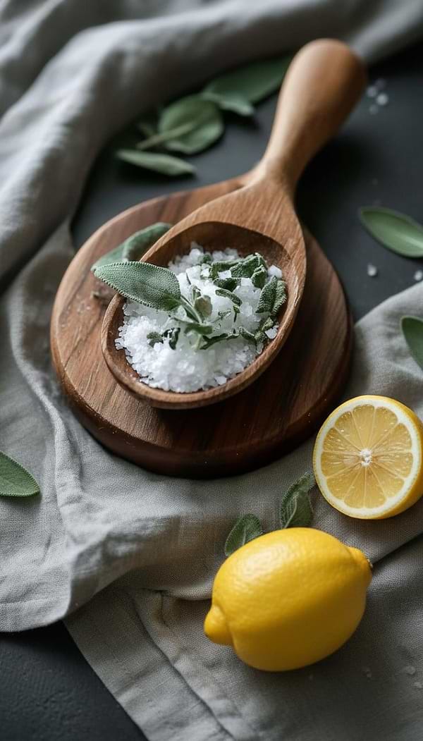 Фото - Свічка скло Woodwick Ellipse Sagewood & Seagrass (Полин та Морська трава) 453г (1728630E)