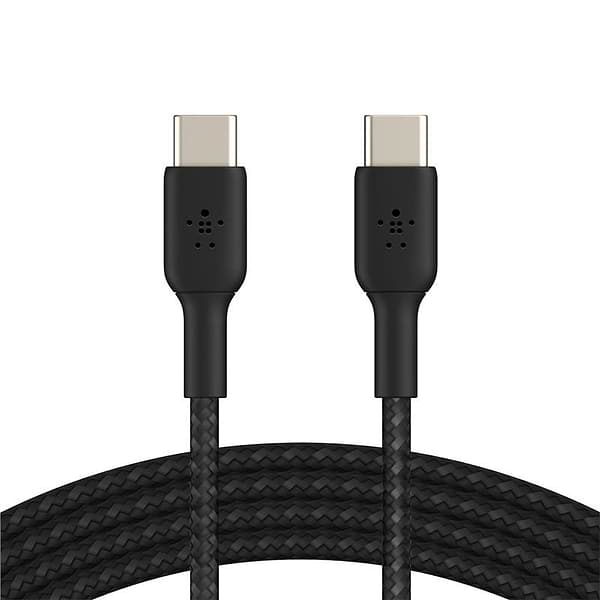 Фото - Кабель синхронизации данных Belkin USB-С-USB-С 1m Black (CAB004BT1MBK)