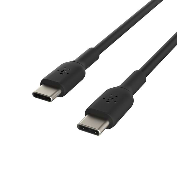 Фото - Кабель синхронизации данных Belkin USB-С-USB-С 1m Black (CAB003BT1MBK)