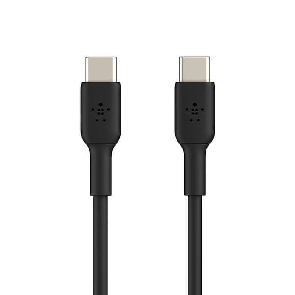 Фото - Кабель синхронизации данных Belkin USB-С-USB-С 1m Black (CAB003BT1MBK)