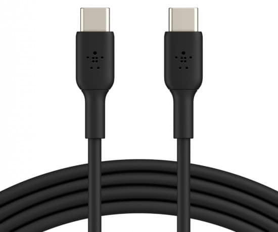 Фото - Кабель синхронизации данных Belkin USB-С-USB-С 1m Black (CAB003BT1MBK)