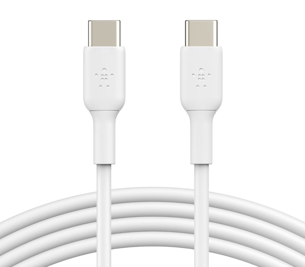 Кабель синхронізації даних Belkin USB-С-USB-С 1m White (CAB003BT1MWH)