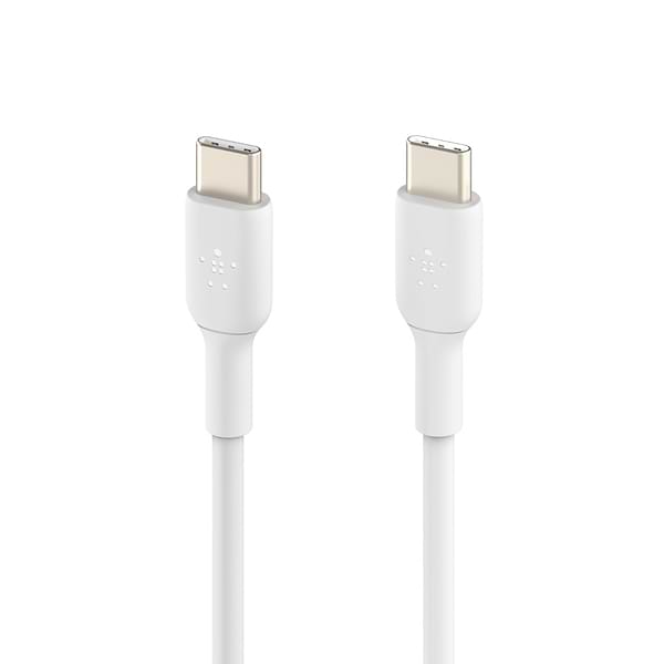 Фото - Кабель синхронізації даних Belkin USB-С-USB-С 1m White (CAB003BT1MWH)