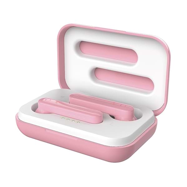 Фото - Навушники вкладиші бездротові TWS Trust Primo Touch True Wireless Mic Pink (23782)
