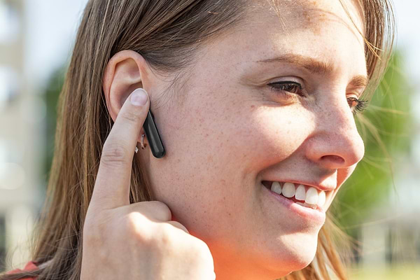 Фото - Навушники вкладиші бездротові TWS Trust Primo Touch True Wireless Mic Black (23712)