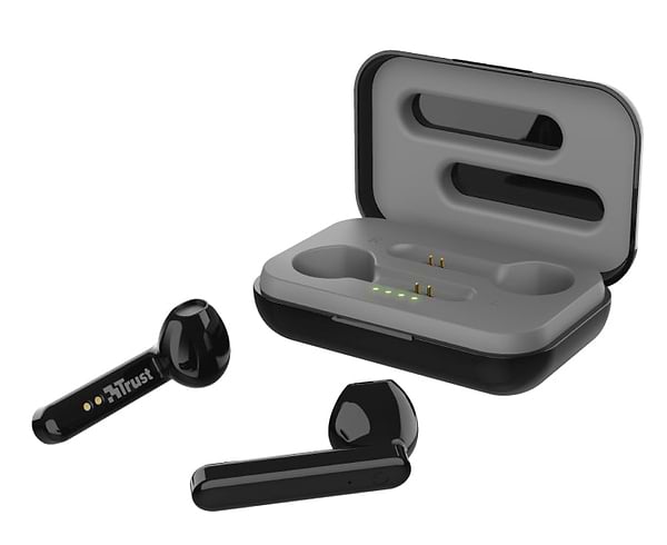 Фото - Навушники вкладиші бездротові TWS Trust Primo Touch True Wireless Mic Black (23712)