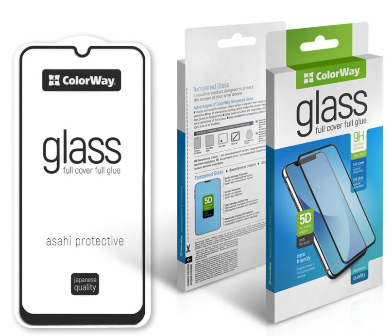 Захисне скло для смартфону Colorway 9H FC glue ColorWay Samsung Galaxy A27 black (CW-GSFGSGA276-BK)