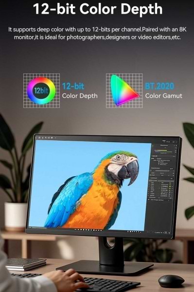 Фото - Кабель HDMI Vention HDMI M - Mini M 2.0m V2.1 (AGJGH)