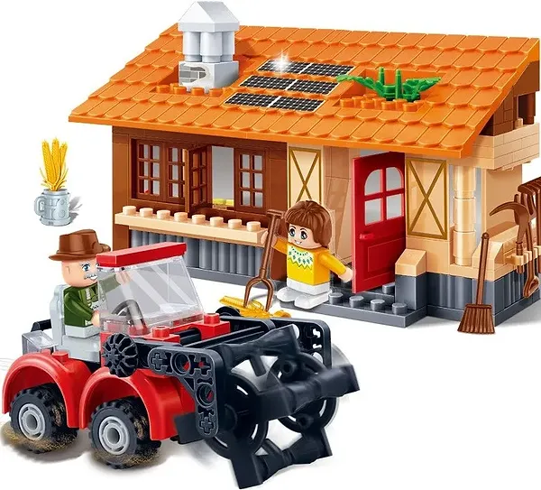 Фото - Пластиковий конструктор Banbao
"Екоферми" (162 Ел.) Пшеничне поле (8583)