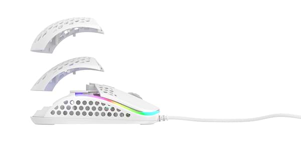 Фото - Мышь проводная игровая Xtrfy M42 RGB White (XG-M42-RGB-WHITE)