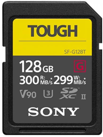 Карта памяти Sony SDXC 128GB C10 UHS-II U3 V90 (SFG1TG) - Фото 1