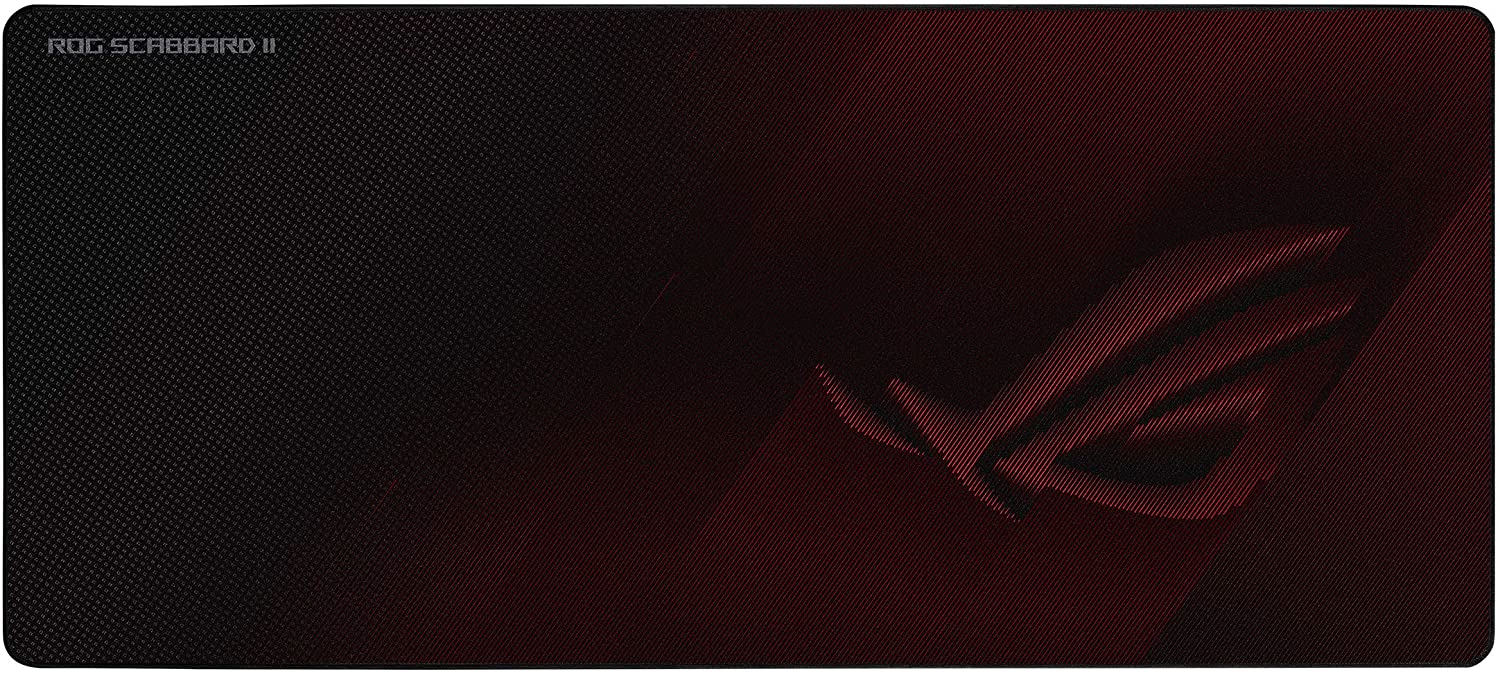 Коврик для мыши игровой Asus Rog Scabbard II Black (90MP0210-BPUA00) - Фото 1