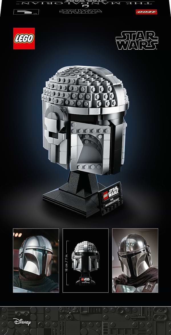 Фото - Конструктор LEGO Star Wars Шлем Мандалорца (75328)