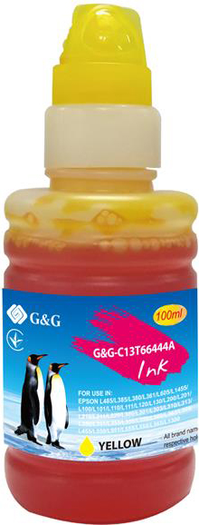 Чернила G&G Epson L100/L200 Yellow (G&G-C13T66444A) - Фото 1