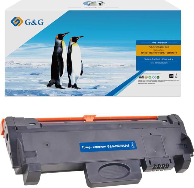 Картридж для лазерных принтеров/МФУ G&G для Xerox B205/B210/B215 Black (3000 стр) - Фото 1