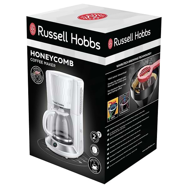 Фото - Кофеварка капельная Russell Hobbs 27010-56 Honeycomb White