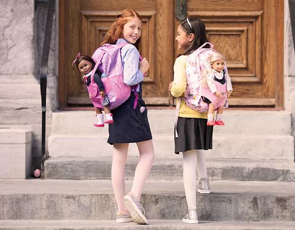 Фото - Одяг та аксесуари для ляльки Our Generation Рюкзак Фіолетовий (BD37418Z)