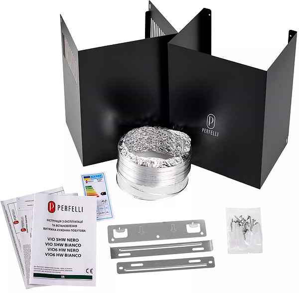 Фото - Вытяжка декоративная Perfelli VIO 5HW NERO