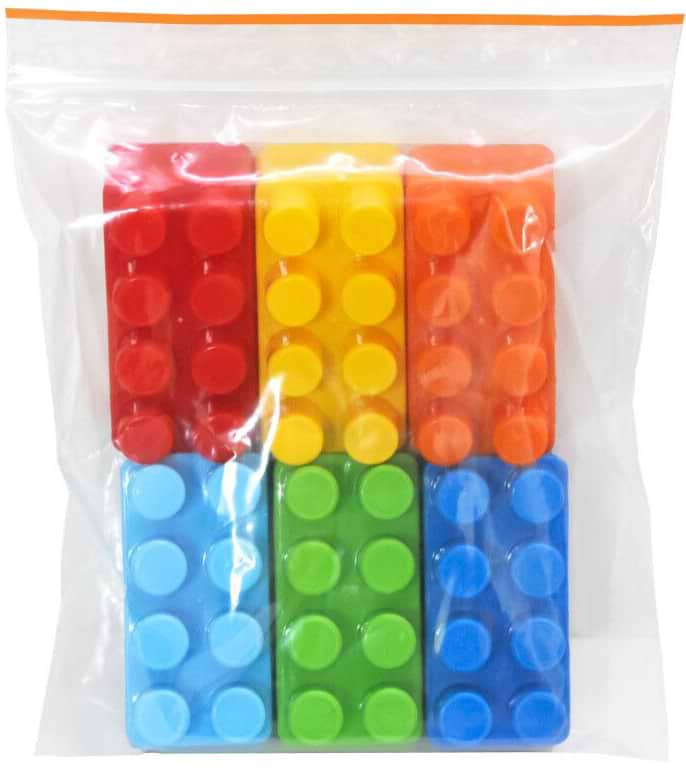 Пластиковий конструктор Tigres Mini Blocks 6 кольорів (39946)