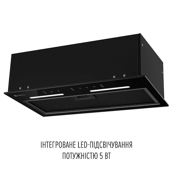 Фото - Вытяжка встраиваемая Perfelli VIOLA 5JWRB NERO
