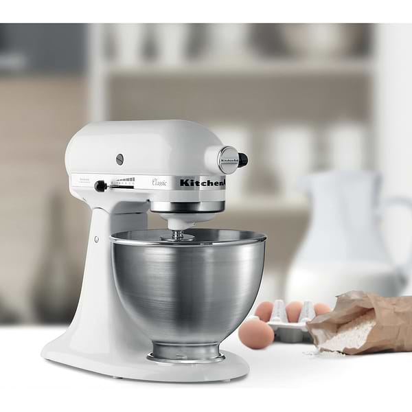 Фото - Кухонная машина KitchenAid 5K45SSEWH