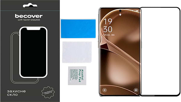 Фото - Захисне скло для смартфону BeCover Poco X6 Pro Black (710625)