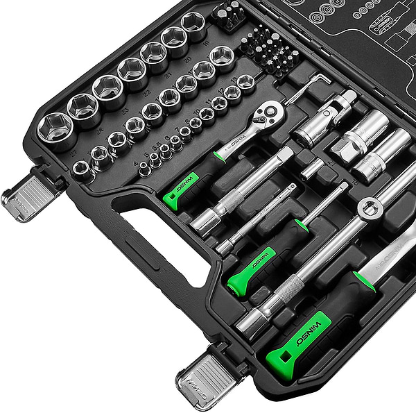 Фото - Набор инструментов Winso в кейсе Pro 73 шт. (924073)