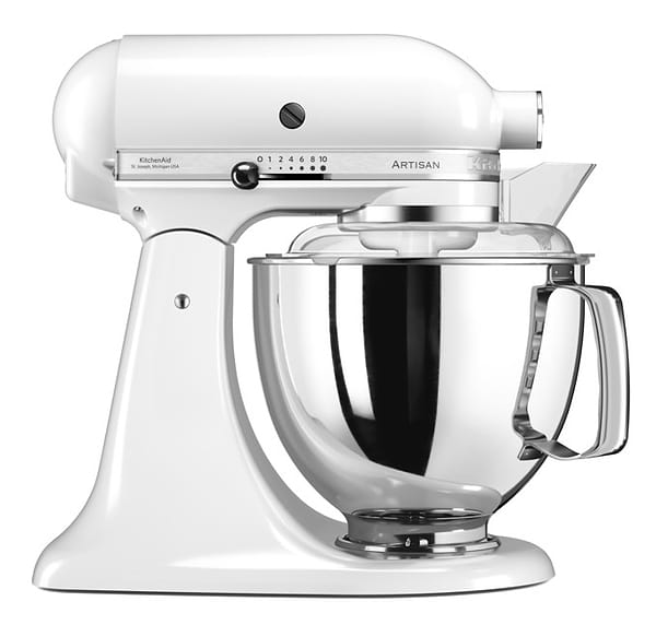 Фото - Планетарний міксер KitchenAid Artisan (5KSM175PSEWH)
