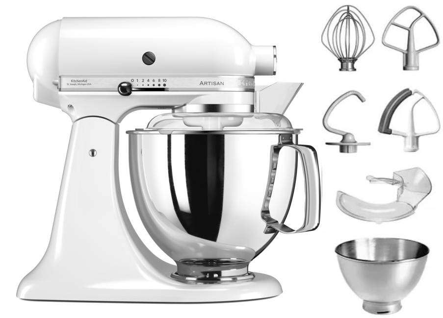 Планетарный миксер KitchenAid Artisan (5KSM175PSEWH)