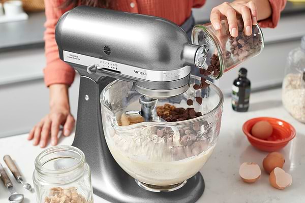 Фото - Планетарний міксер KitchenAid Artisan (5KSM185PSEMS)