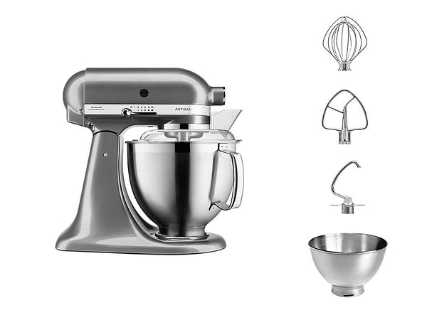 Фото - Планетарний міксер KitchenAid Artisan (5KSM185PSEMS)