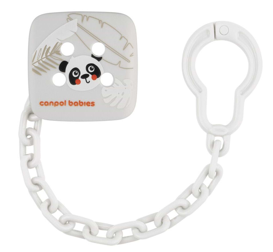 Держатель пустышек Canpol babies BabiesBoo белый (2/439_whi)