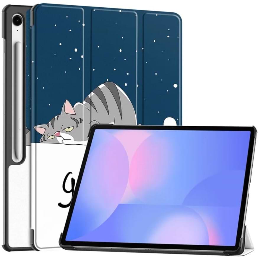 Чохол для планшету BeCover Smart Case for Samsung Galaxy Tab S10 FE Plus (SM-X620/SM-X626) 13.1" Good Night (713387) - Фото 1