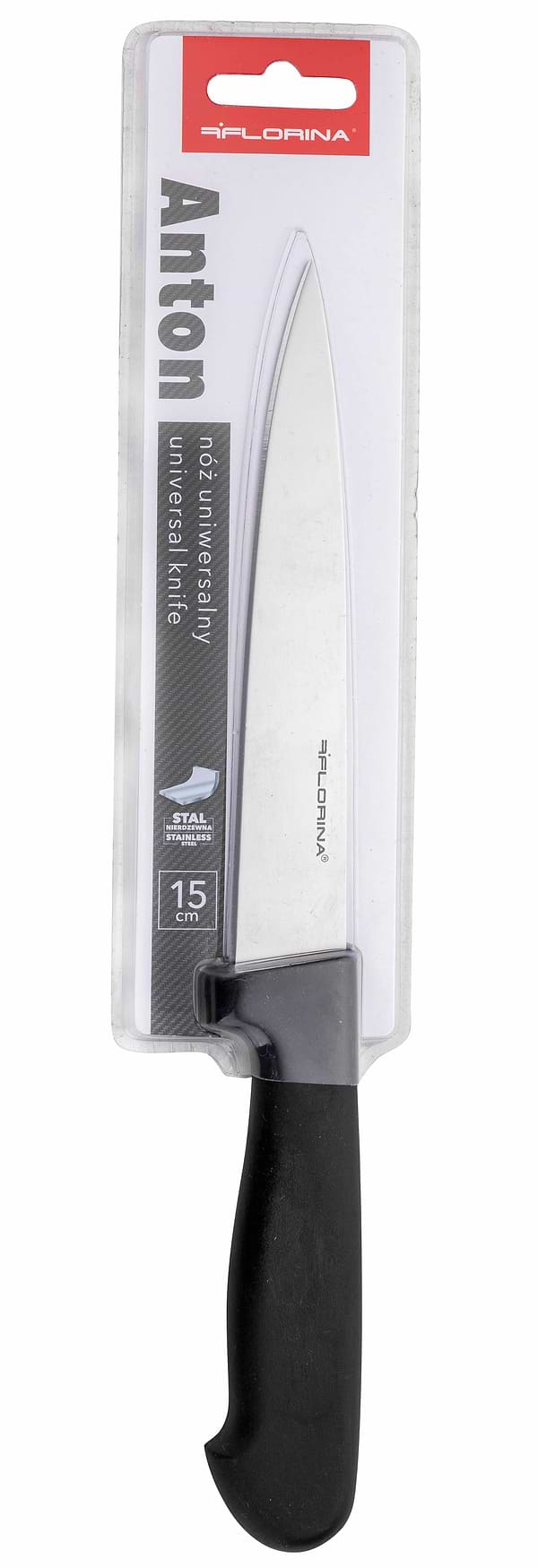 Фото - Ніж кухонний FLORINA Anton 15 см (5N1095)
