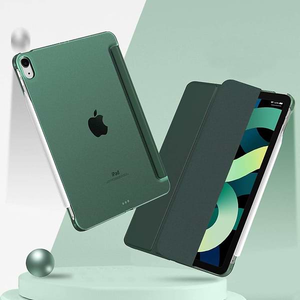Фото - Чохол для планшета BeCover Tri Fold Hard for Apple iPad Air 11'' (M2)/iPad Air 11'' (M3) Dark Green (711414)