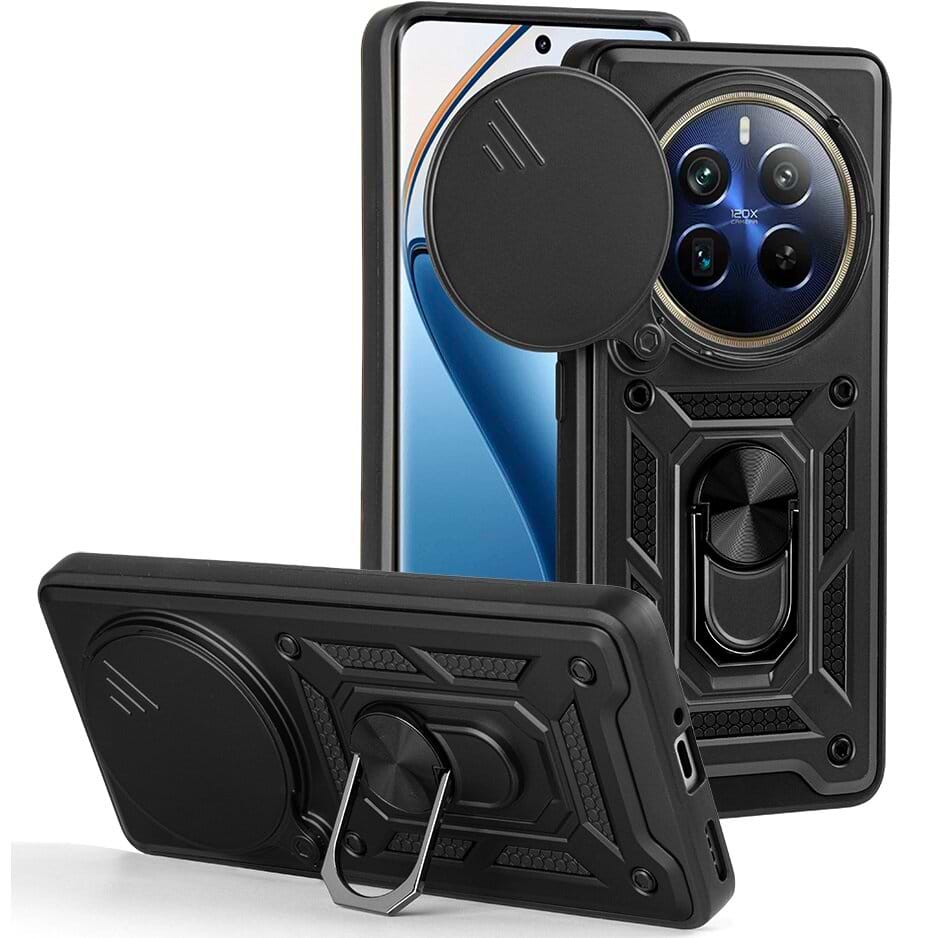 Чохол для смартфону BeCover Military for Realme 12 Pro 5G Black (712176) - Фото 1