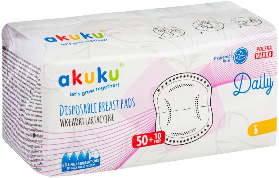 Прокладки для груди Akuku A0160