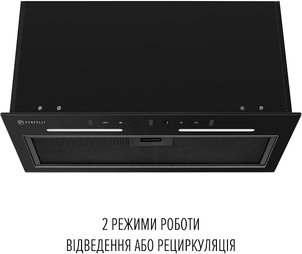 Фото - Витяжка вбудована Perfelli VIOLA 5PWRB NERO