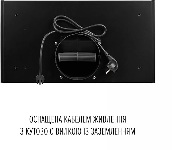 Фото - Витяжка вбудована Perfelli VIOLA 5PWRB NERO