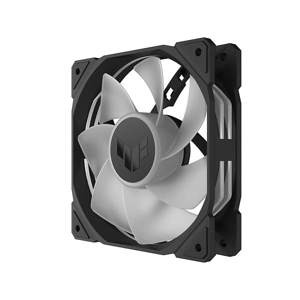 Фото - Корпусний вентилятор Asus TUF Gaming TR120 ARGB Reverse Black (90DA00D0-B09000)