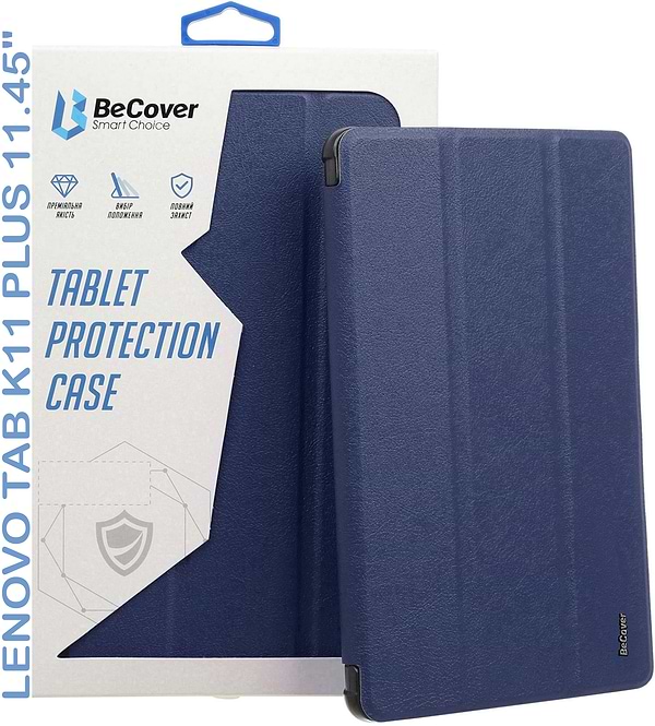 Фото - Чохол для планшету BeCover Smart Case for Lenovo Tab K11 Plus TB-352F 11.45" Deep Blue (711849)