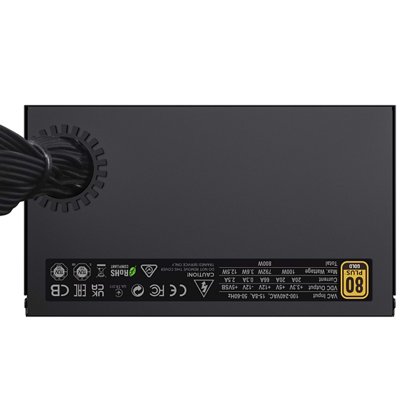 Фото - Блок живлення для ПК Gamemax GX-800