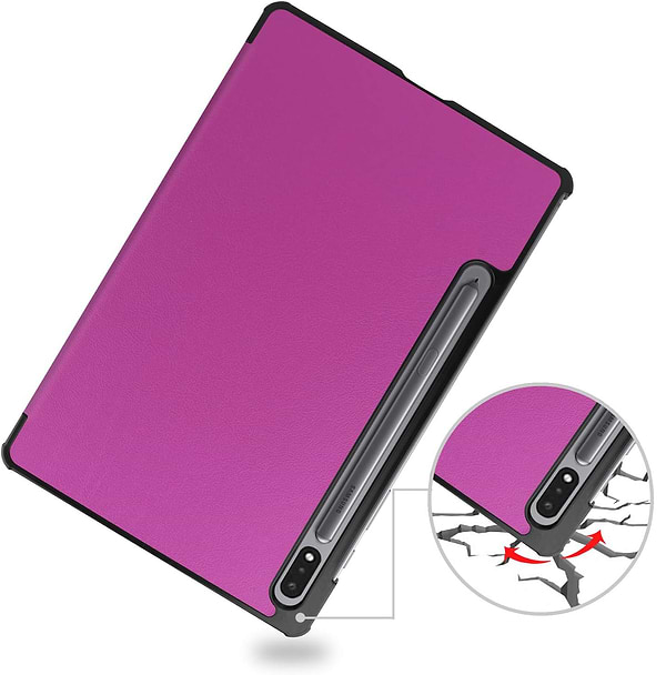 Фото - Чохол для планшета BeCover Smart Case for Samsung Galaxy Tab S9 (SM-X710/SM-X716)/S9 FE (SM-X510/SM-X516B) 11.0" Purple (709892)