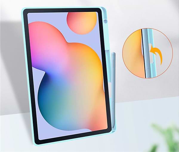 Фото - Чехол для планшета BeCover Soft Edge for Samsung Galaxy Tab S6 Lite (2024) 10.4" P620/P625/P627 Light Blue (710841)