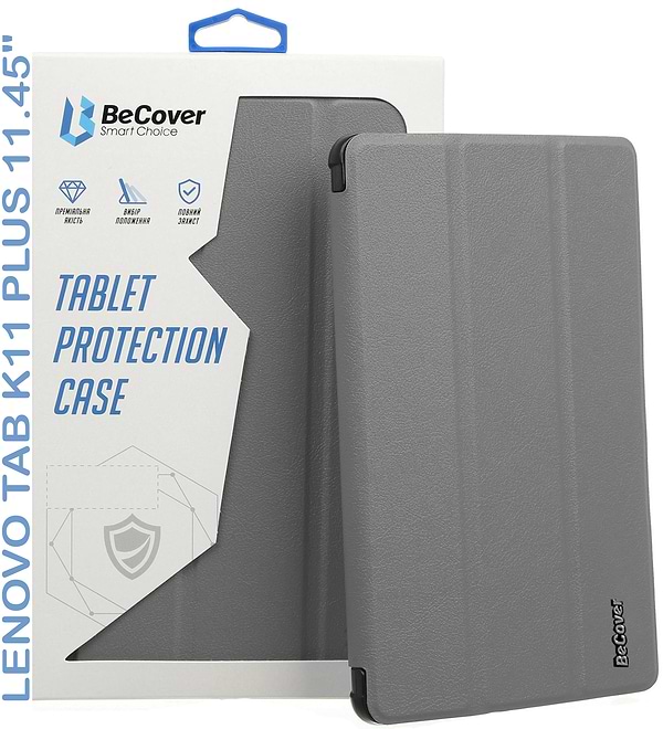 Фото - Чехол для планшета BeCover Smart Case for Lenovo Tab K11 Plus TB-352F 11.45" Gray (711851)