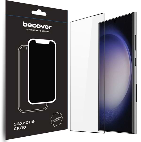 Фото - Захисне скло для смартфону BeCover Samsung Galaxy S24 Ultra SM-S928 Black (711318)