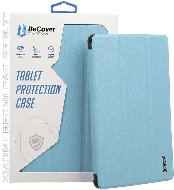 Фото - Чехол для планшета BeCover Smart Case for Xiaomi Redmi Pad SE 8.7'' Light Blue (711914)
